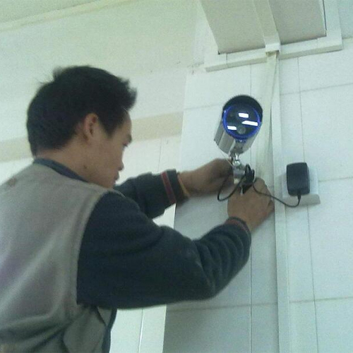 【监控维修】小区监控器维修排查